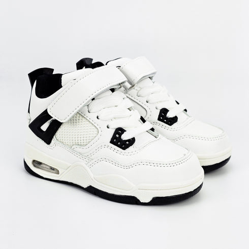 Adidasi Copii Sport Albi din Piele Ecologica 608-1